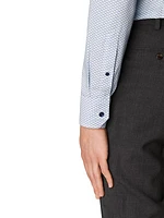 Slim-Fit Twill Dress Shirt