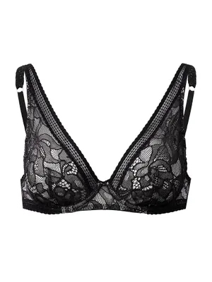 Nets & Roses Plunge Bra