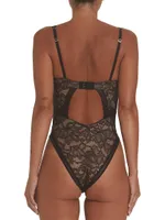 Nets & Roses Plunge Bodysuit