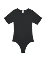 Seamless Short-Sleeve Bodysuit