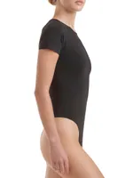 Seamless Short-Sleeve Bodysuit