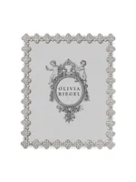 Clover Silver Pavé Picture Frame