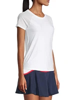 Perforated Tennis T-Shirt