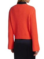 Her Boy Rib-Knit Sweater