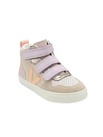 Baby Girl's, Little Girl's & Mid V-10 Suede Sneakers