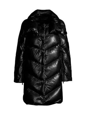 Journey Chevron Quilted Coat