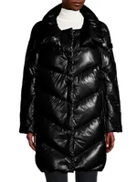 Journey Chevron Quilted Coat