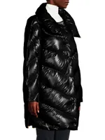 Journey Chevron Quilted Coat