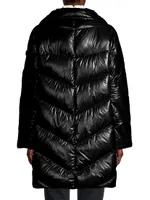 Journey Chevron Quilted Coat