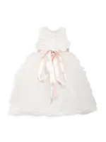 Little Girl's & Satin Tulle Dress