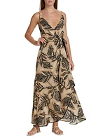 Raiz - R23 Mecca Printed Silk Maxi Dress