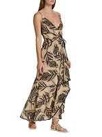 Raiz - R23 Mecca Printed Silk Maxi Dress