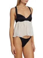 Silk Suspender Cami