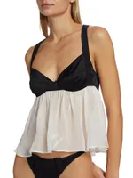 Silk Suspender Cami