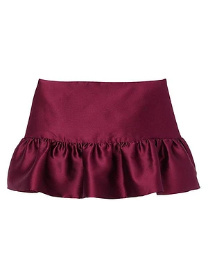 Satin Skort
