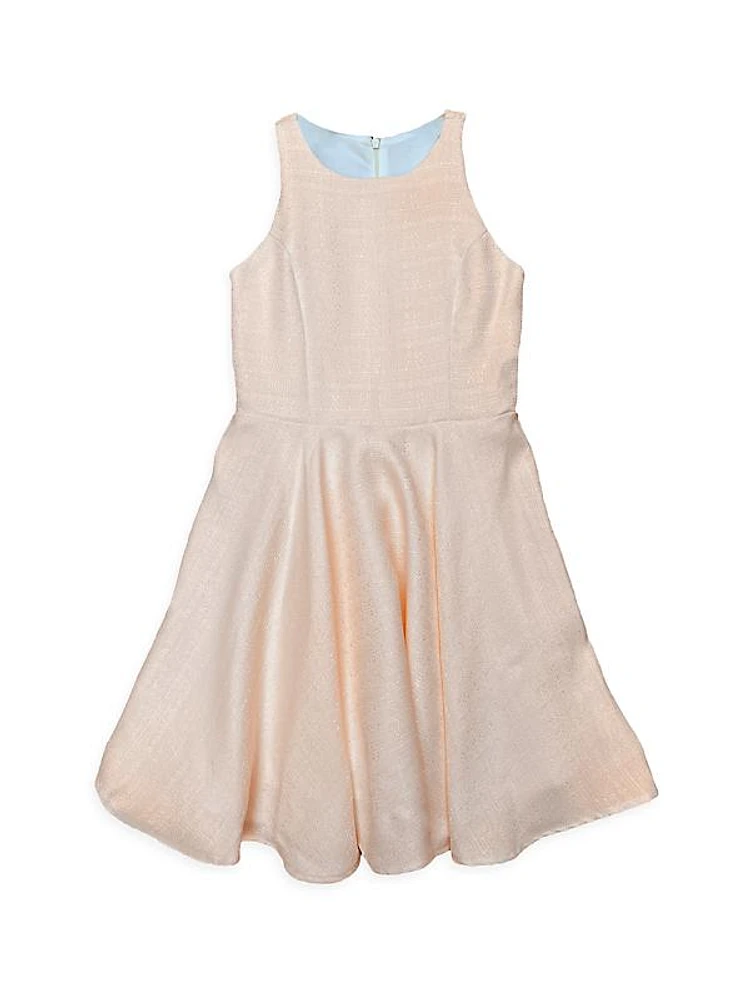 Girl's Racerback Jaquard Dress