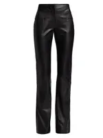 Serge Leather Pants