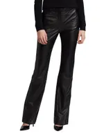 Serge Leather Pants