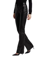 Serge Leather Pants