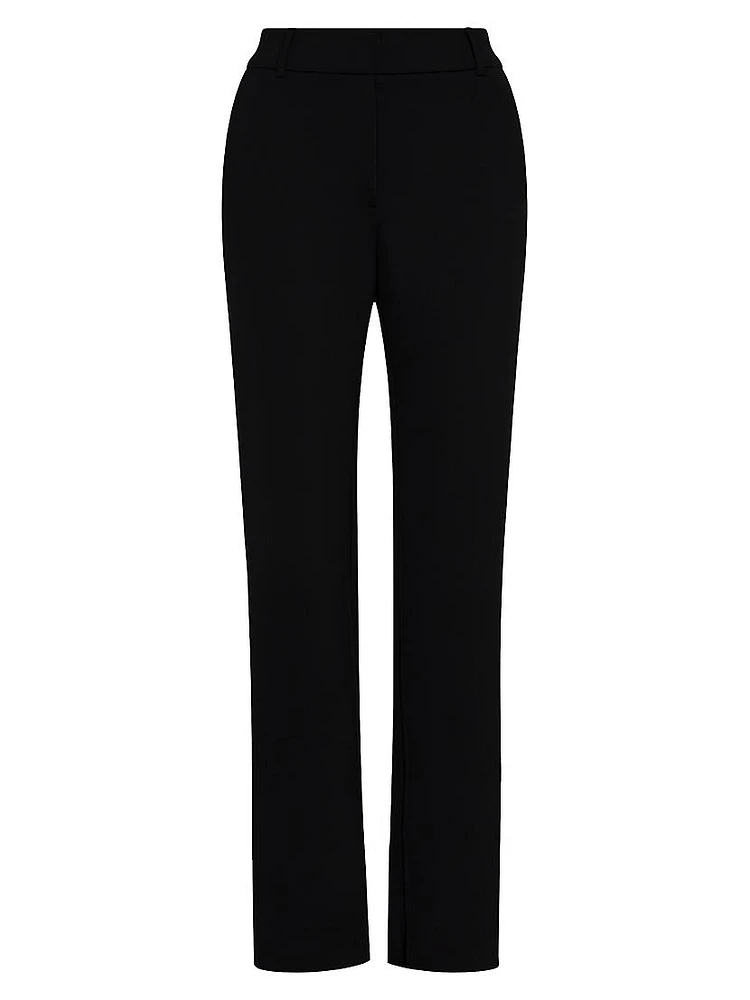 CEO Neoprene Straight-Leg Trousers