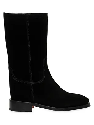 Fleeces Suede Mid-Calf Boots