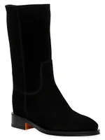 Fleeces Suede Mid-Calf Boots