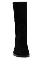 Fleeces Suede Mid-Calf Boots