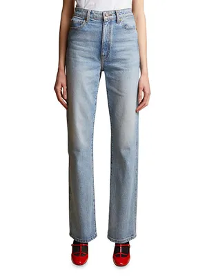 Danielle High-Rise Stovepipe Jeans