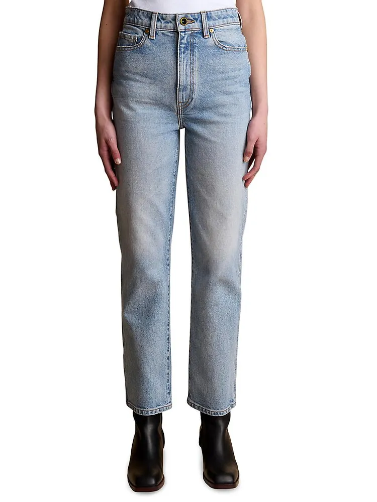 Abigail High-Rise Straight Jeans