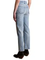 Abigail High-Rise Straight Jeans