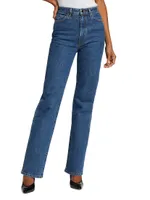 Danielle High-Rise Straight-Leg Jeans