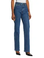 Danielle High-Rise Straight-Leg Jeans