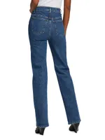 Danielle High-Rise Straight-Leg Jeans