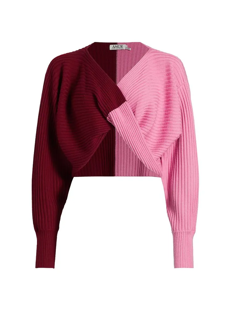 Cruz Merino Wool Colorblock Sweater