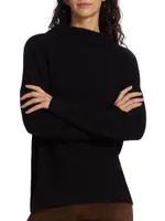 Funnelneck Cashmere Sweater