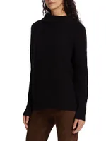 Funnelneck Cashmere Sweater