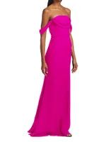 Andree Off-The-Shoulder Gown