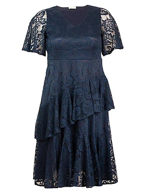 Lace Affair Cocktail Dress