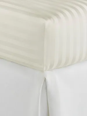 Soprano Stripe Sateen Fitted Sheet