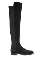 5050 20MM Suede Over-The-Knee Boots