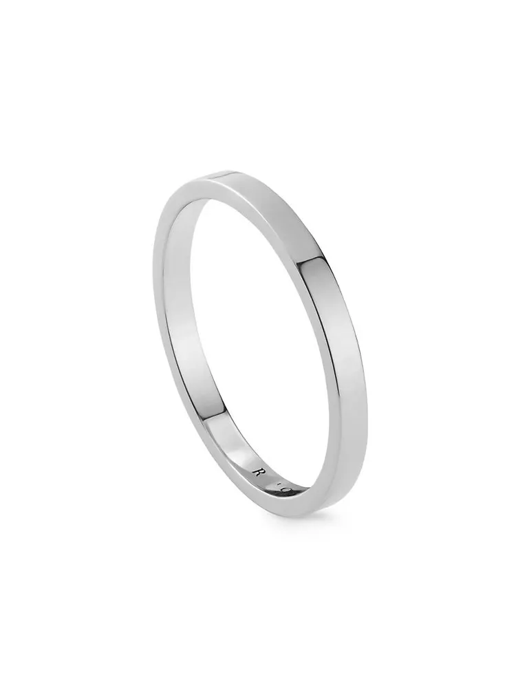 Berbere Platinum Wedding Band