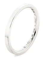 Berbere Platinum Wedding Band