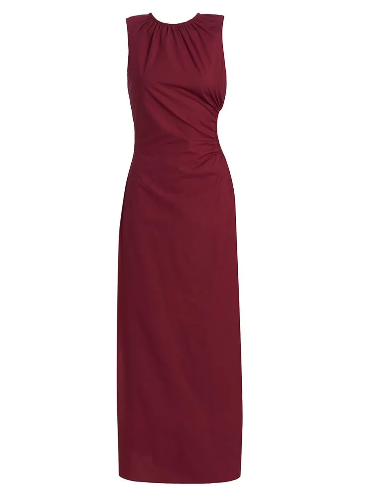 Dion Cotton Cut-Out Maxi Dress