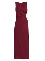 Dion Cotton Cut-Out Maxi Dress