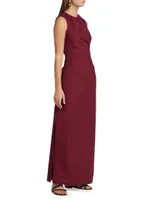 Dion Cotton Cut-Out Maxi Dress