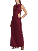 Dion Cotton Cut-Out Maxi Dress