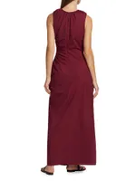 Dion Cotton Cut-Out Maxi Dress