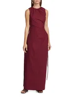 Dion Cotton Cut-Out Maxi Dress