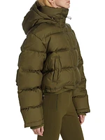 Cropped Down Puffer Jacket