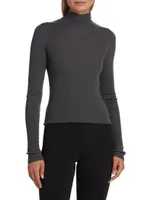 Merino Wool Turtleneck Sweater